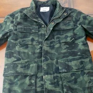 Old navy camouflage lightweight jacket